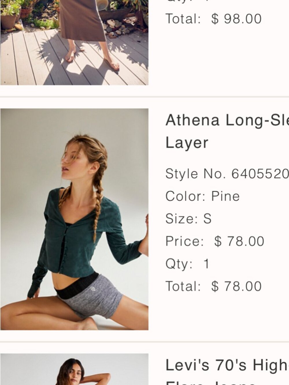 Athena Long Sleeve Layer